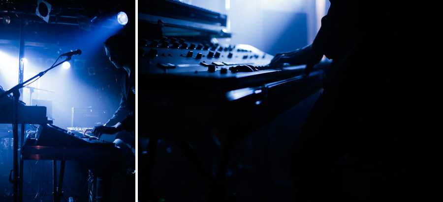 Keyboard player Johan Lange