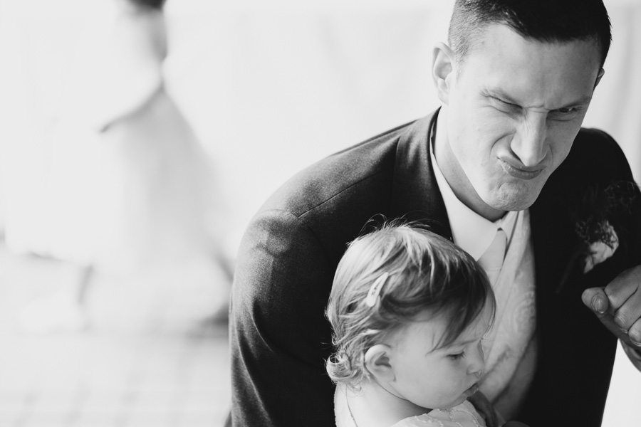 Kilkenny Wedding Photographer Langton Hotel Groom with daughter Kilkenny Wedding Photographer Langton Hotel Groom with daughter