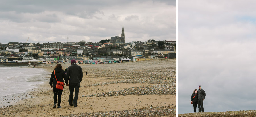 Along the beach Along the beach