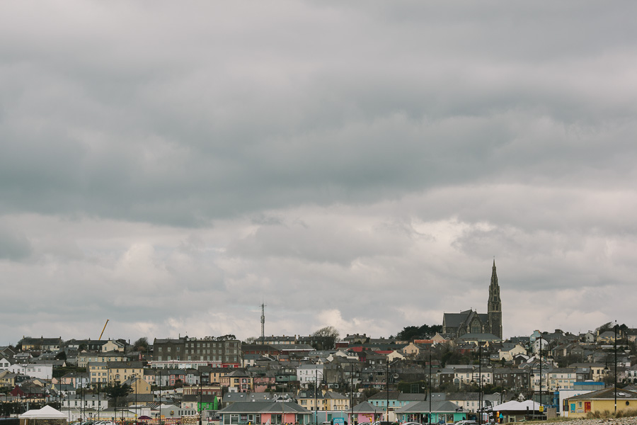 Tramore Wedding Photographer skyline over the town Tramore Wedding Photographer skyline over the town
