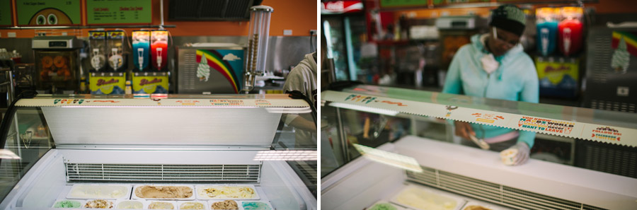 At the Creperie for a snack At the Creperie for a snack