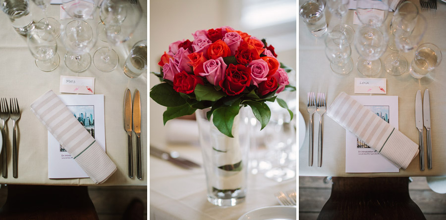 Bröllop Bockholmen Bordsdekoration vid bröllop p Bockholmen