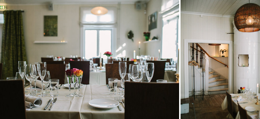 Bockholmen Hav Restaurang dukar upp för bröllopsfest