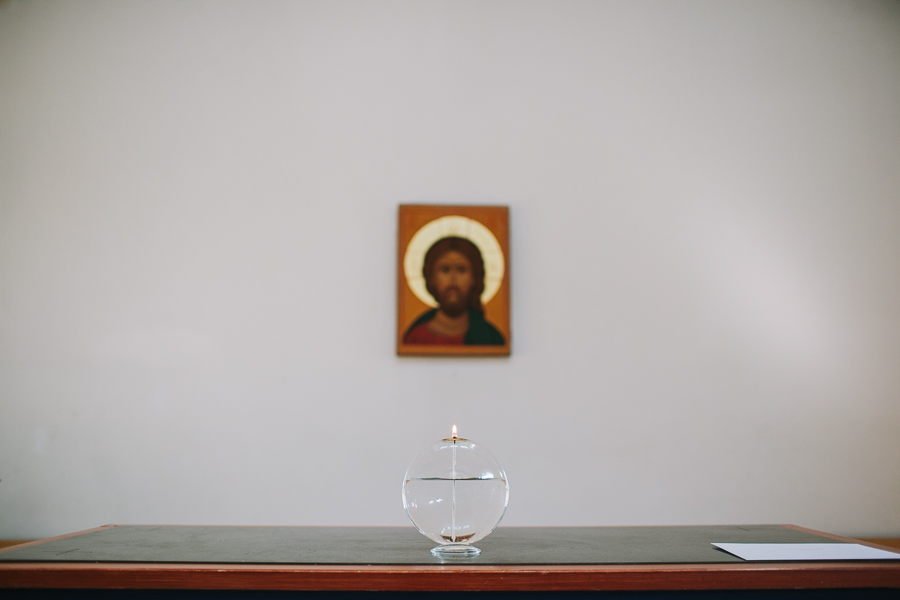 Altare med jesusfigur