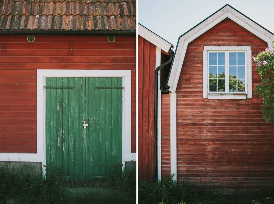 Skärgårdsbodar på Sandhamn