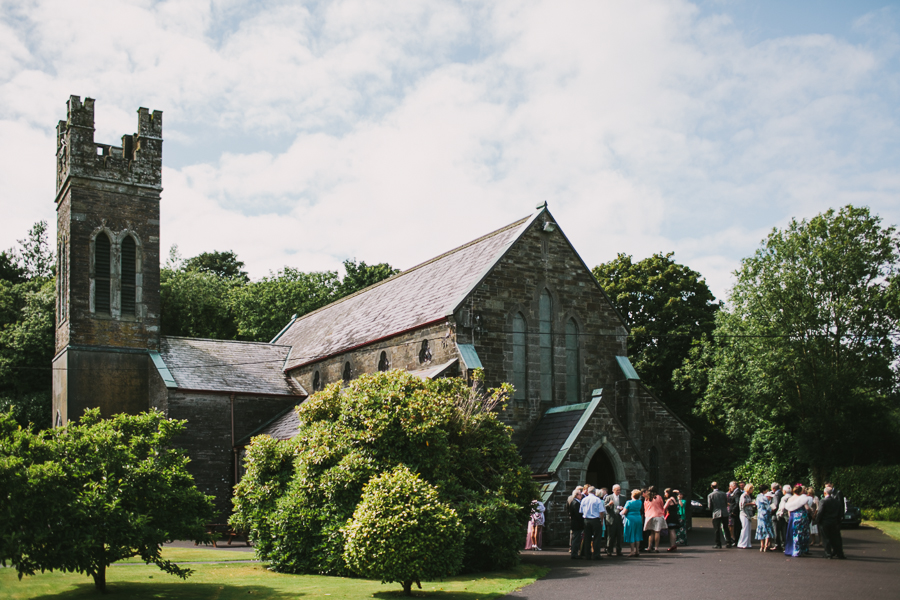 Bröllopsfotograf Irländsk kyrka
