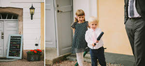 Bröllopsschema och barn på gång