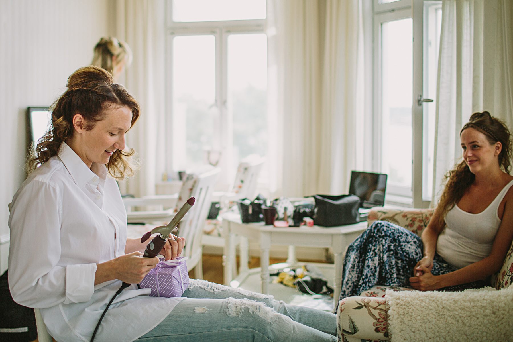 bruden fr en present