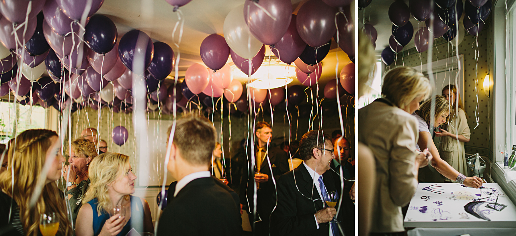 mingel inför middagen